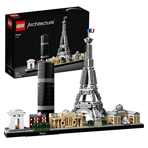LEGO Architecture - París, maqueta decorativa de ciudad para construir y decorar (21044)