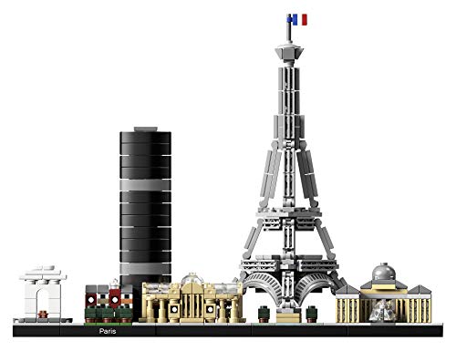 LEGO Architecture - París, maqueta decorativa de ciudad para construir y decorar (21044)