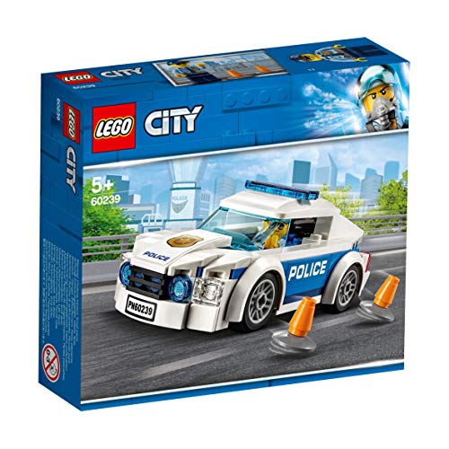 LEGO City - Police Coche Patrulla de La Policía, Juguete Divertido de Construcción para Niños y Niñas de Aventuras de Vehículo Policial (60239)