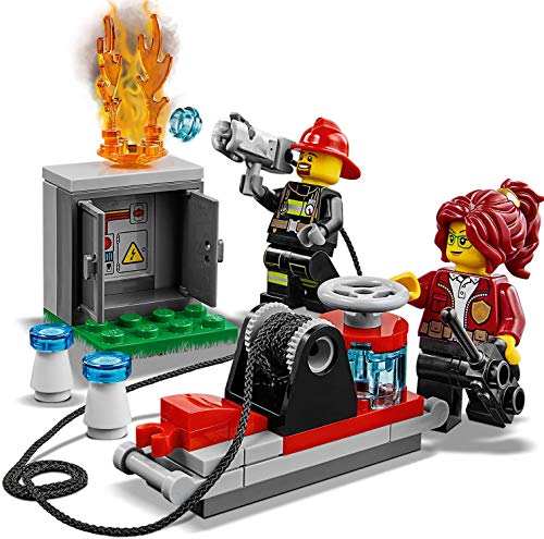 LEGO City Town - Camión de Intervención de la Jefa de Bomberos Vehículo de Juguete de construcción para Recrear Aventuras, incluye Minifiguras de los Bomberos, Novedad 2019 (60231)