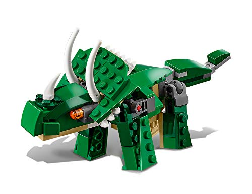 LEGO Creator - Grandes Dinosaurios, juguete 3 en 1 con el que puedes construir muñecos de un Triceratops, un Pterodactilo o un T-Rex (31058)