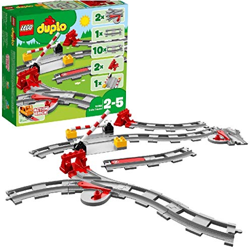 LEGO DUPLO Town - Vías ferroviarias (10882) Juego para bebes