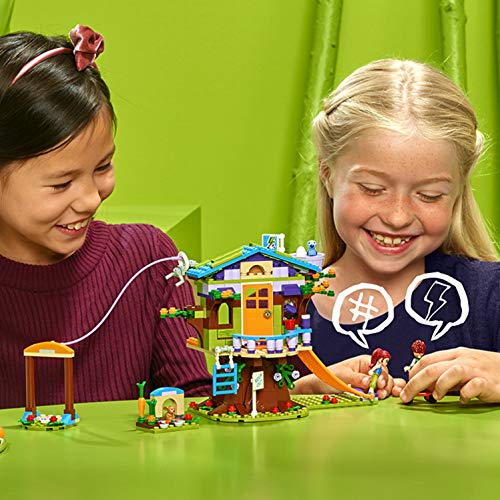 LEGO Friends - Casa en el Árbol de Mia, Juguete de Construcción con Mini Muñecas, Monopatín para Niñas y Niños de 6 a 12 Años (41335)