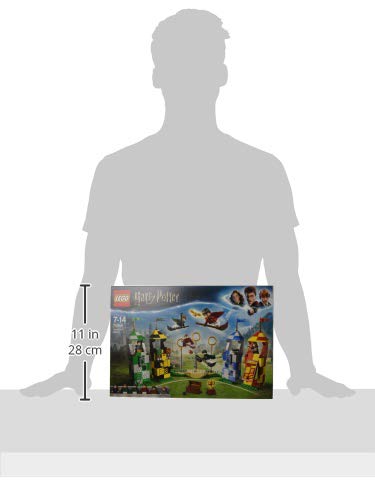 LEGO Harry Potter - Partido de Quidditch, Set de Construcción de Juguete del Deporte de Hogwarts (75956)