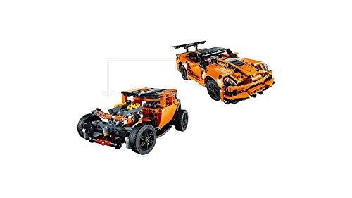 LEGO Technic - Chevrolet Corvette ZR1, maqueta de coche de juguete 2 en 1 para construir (42093)