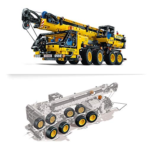 LEGO Technic - Grúa Móvil, Set de Construcción de Vehículo de Obra de Juguete con Brazo Móvil, Recomendado a Partir de 10 Años (42108) , color/modelo surtido