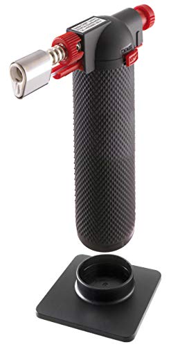 Leifheit ProLine - Flambeador de plástico, 22.5x15.1x7.3 cm, Color Negro