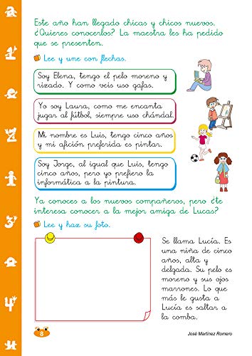 Lengua y Matemáticas, 101 tareas para desarrollar las competencias, Cuaderno 1