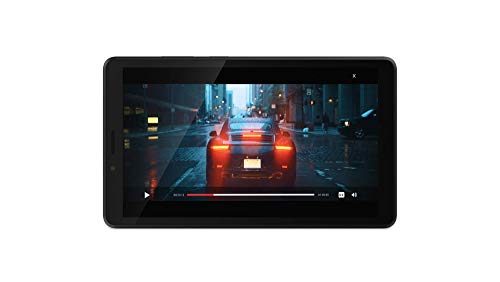 Lenovo Tab M7 - Tablet de 7" (procesador Mediatek MT8321 Quad-Core, 1 GB de memoria RAM, 16 GB eMCP, Wi-Fi, Android 9, protector de pantalla), color negro