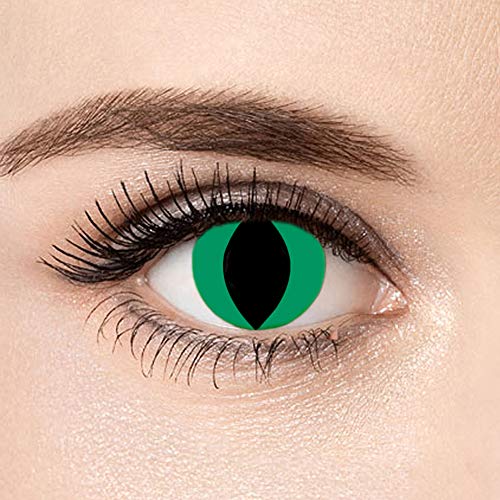 Lentillas de color,sin corrección sensación natural,cómodas y perfectas para halloween fiesta-1par(2 lentillas) (Color-4)