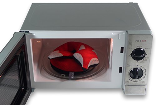 Leschi | Almohadilla de calor (para las cervicales y los hombros) | 36845 | El zorro Noah | Color: Medianoche/Medianoche