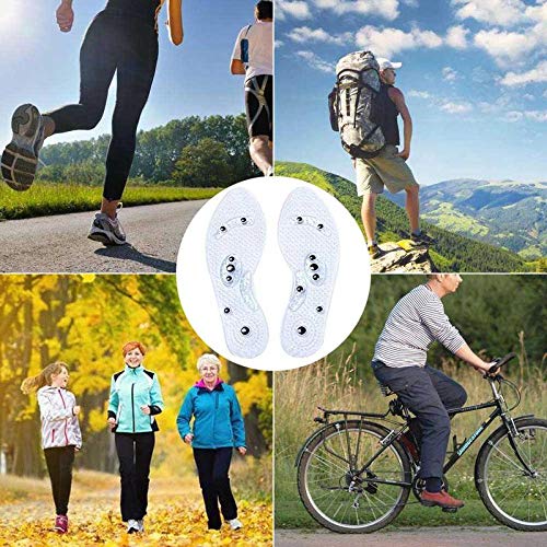 Lesgos Plantillas De Masaje Magnético,Ayuda A Quemar Grasa,Mejora La Circulación Sanguínea,la Acupresión,el Tratamiento del Pie,el Alivio del Dolor,Las Plantillas De Zapatos para Hombres Y Mujeres