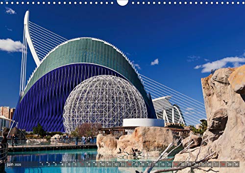 L'est de l'Espagne (calendrier mural 2020 din a3 horizontal) - impressions de la costa brava a la co (Calvendo Places): Impressions de la Costa Brava à la Costa Blanca (Calendrier mensuel, 14 Pages )