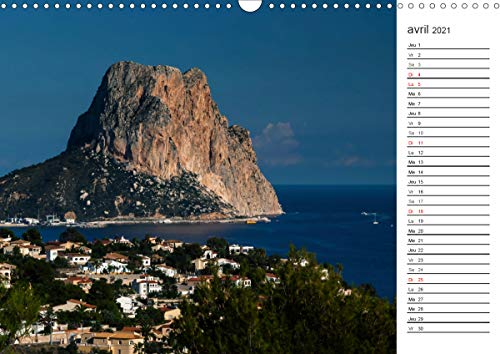 L'est de l'Espagne (calendrier mural 2021 din a3 horizontal) - impressions de la costa brava a la co: Impressions de la Costa Brava à la Costa Blanca anniversaire, 14 Pages) (CALVENDO Places)