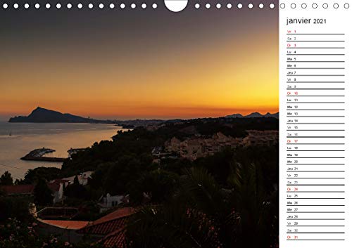 L'est de l'Espagne (calendrier mural 2021 din a4 horizontal) - impressions de la costa brava a la co: Impressions de la Costa Brava à la Costa Blanca anniversaire, 14 Pages) (CALVENDO Places)