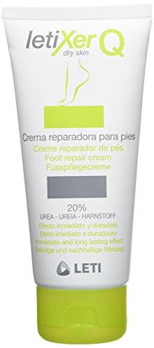 LETI LETIXER Q-Crema reparadora para pies, 100 ml