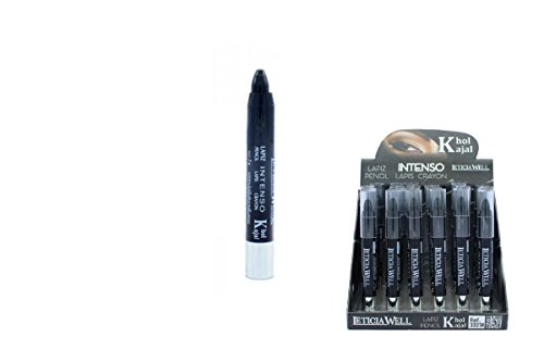 Leticia Well Khol Kajal Lápiz delineador negro de textura ultraligera