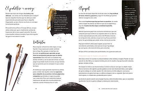 Letras bonitas con plumilla.Aprende caligrafía moderna