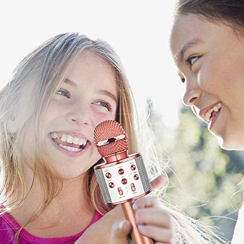 LetsGO toyz Juguetes Niños 4-12 Años, Juguetes para Niños de 4-12 Años Máquina de Karaoke portátil Regalos Cumpleaños Niños 4-12 Años Niñas Interesante Regalos