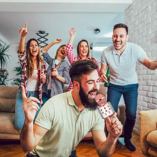 LetsGO toyz Juguetes Niños 4-12 Años, Juguetes para Niños de 4-12 Años Máquina de Karaoke portátil Regalos Cumpleaños Niños 4-12 Años Niñas Interesante Regalos