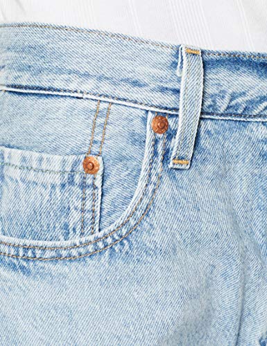 Levi's 501 Crop Vaqueros Boyfriend, Azul (Montgomery Baked 0074), 25W / 26L para Mujer