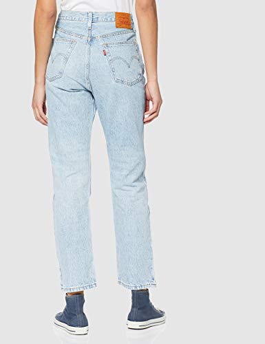 Levi's 501 Crop Vaqueros Boyfriend, Azul (Montgomery Baked 0074), 25W / 26L para Mujer