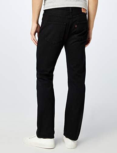 Levi's 501 Original Fit Jeans Vaqueros, Black 0165, 33W / 36L para Hombre
