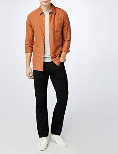 Levi's 501 Original Fit Jeans Vaqueros, Black 0165, 33W / 36L para Hombre