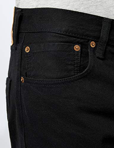 Levi's 501 Original Fit Jeans Vaqueros, Black 0165, 33W / 36L para Hombre