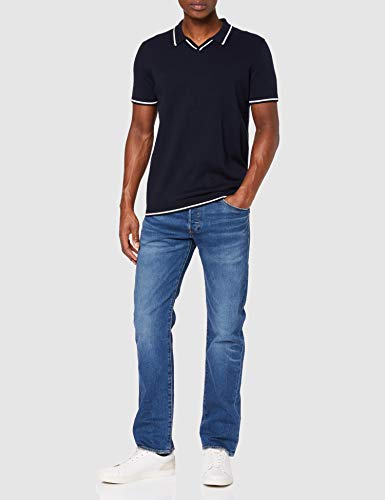 Levi's 501 Original Fit Jeans Vaqueros, Key West Sky Tnl, 34W / 30L para Hombre