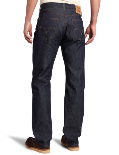 Levi's 501 Original Fit Jeans Vaqueros, Rigid Stf, 33W / 34L para Hombre
