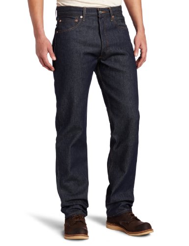 Levi's 501 Original Fit Jeans Vaqueros, Rigid Stf, 33W / 34L para Hombre