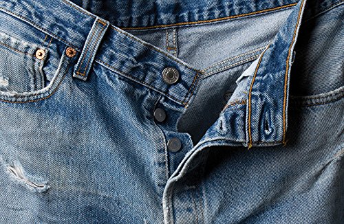 Levi's 501 Original Fit Jeans Vaqueros, Rigid Stf, 33W / 34L para Hombre