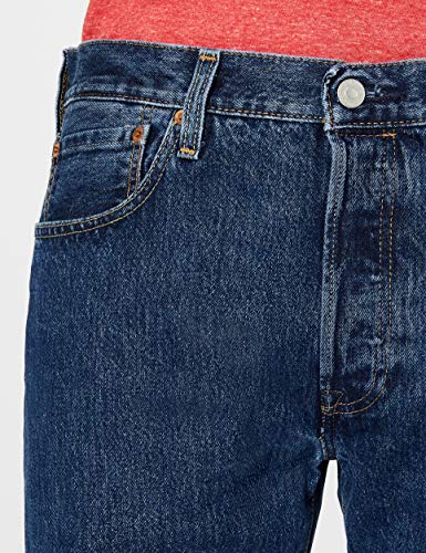 Levi's 501 Original Fit Jeans Vaqueros, Stonewash, 33W / 30L para Hombre