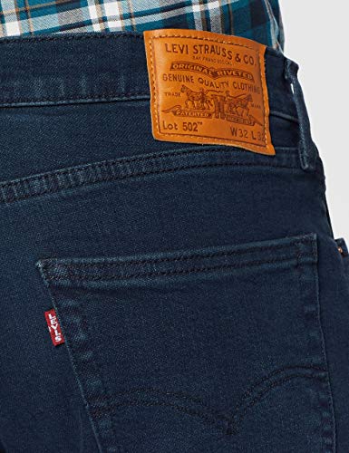 Levi's 502 Regular Taper Jeans, Azul (Cedar Od Flat ADV Tnl 0515), 32W / 32L para Hombre