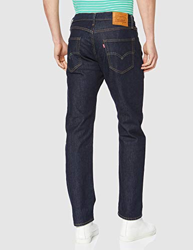 Levi's 502 Regular Taper Jeans, Azul (Rock Cod 0280), 28W / 32L para Hombre