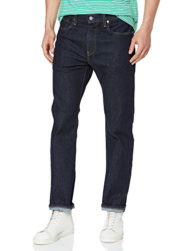 Levi's 502 Regular Taper Jeans, Azul (Rock Cod 0280), 28W / 32L para Hombre