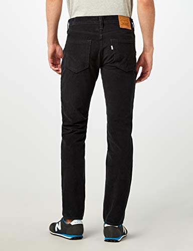 Levi's 511 Slim Fit Vaqueros, Negro Mineral Black 14W Warp Str Cord B Wt, 32W / 34L para Hombre