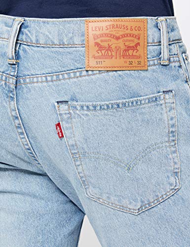 Levi's 511 Slim Fit Vaqueros, Ocean Parkway Warp Str 2607, 34W / 30L para Hombre