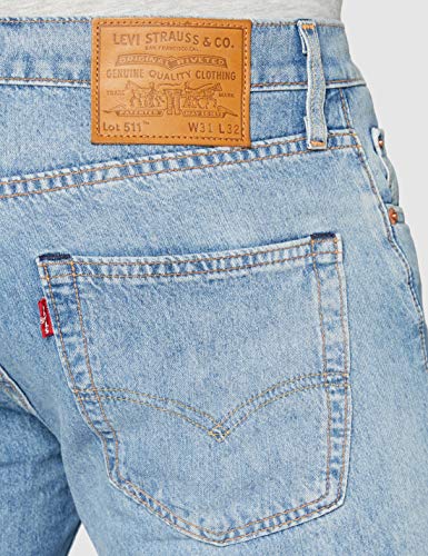Levi's 511 Slim Vaqueros, Noce Cool, 32W / 32L para Hombre
