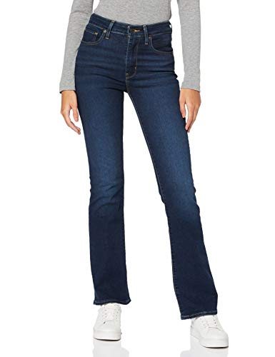 Levi's 725 High Rise Bootcut Vaqueros Corte de Bota, Azul (Rolf Model 0001), W28/L30 (Talla del Fabricante: 28 30) para Mujer
