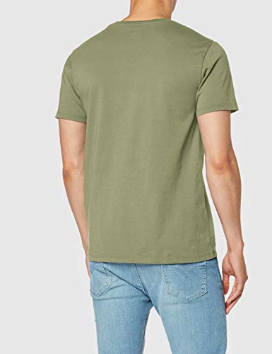 Levi's Housemark Graphic tee Camiseta, Verde (Hm Ssnl Emb Aloe 0250), M para Hombre