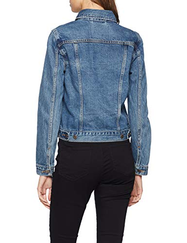 Levi's Original Trucker Chaqueta vaquera, Azul (Soft Ash Butter Dark 0063), Medium para Mujer