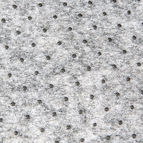 Levivo Set de zapatillas de estar por casa para invitados, 13 piezas: 6 pares de pantuflas de fieltro en 3 tamaños y bolsa de almacenamiento, pantuflas de fieltro para hombre/mujer, alta calidad