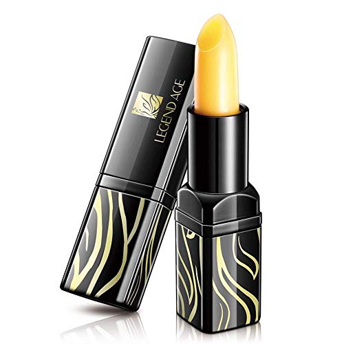 LEYENDA EDAD Lápiz labial Lápiz labial rojo natural Vitamina E Aceite bálsamo hidratante Protector solar Protección anti-UV Aclare la máscara de lápiz labial