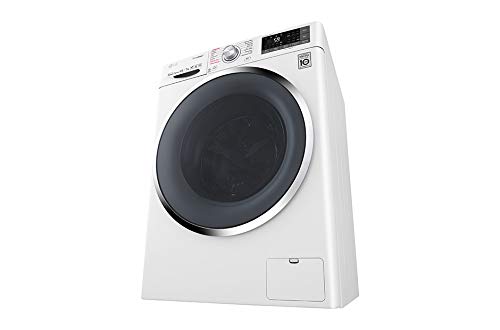 LG F4J8JH2W lavadora Carga frontal Independiente Blanco A - Lavadora-secadora (Carga frontal, Independiente, Blanco, Izquierda, Botones, Giratorio, Acero inoxidable)