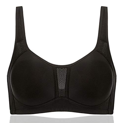 LHLHM Sujetador Sección Delgada De Gran Tamaño Sin Anillo De Acero Sujetador De Algodón Top De Tubo De Algodón Anti-Luz-Out Chaleco Deportivo Estilo Copa Completa Ropa Interior De Mujer