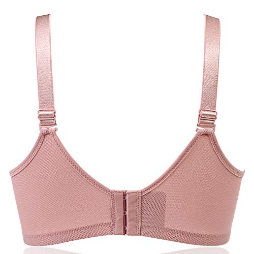 LHLHM Sujetador Sección Delgada De Gran Tamaño Sin Anillo De Acero Sujetador De Algodón Top De Tubo De Algodón Anti-Luz-Out Chaleco Deportivo Estilo Copa Completa Ropa Interior De Mujer