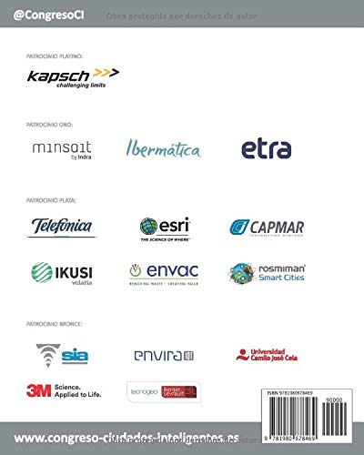 Libro de Comunicaciones y Proyectos IV Congreso Ciudades Inteligentes: Celebrado en Madrid, 30 y 31 Mayo 2018