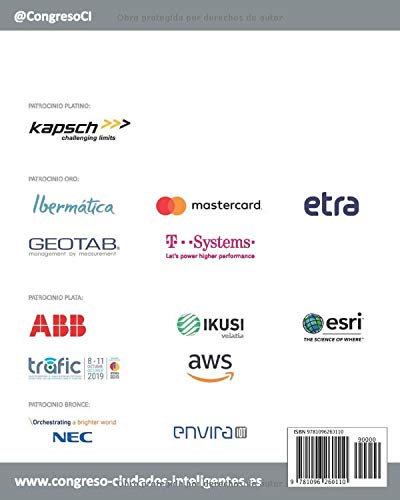 Libro de Comunicaciones y Proyectos V Congreso Ciudades Inteligentes: Celebrado en Madrid, 26 junio 2019